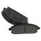 Front & Rear Semi-Metallic Brake Pad Kit