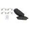 Front & Rear Semi-Metallic Brake Pad Kit