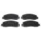 Front & Rear Semi-Metallic Brake Pad Kit