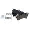 Front & Rear Ceramic Brake Pad Kit