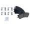 Front & Rear Ceramic Brake Pad Kit