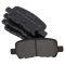 Front & Rear Semi-Metallic Brake Pad Kit