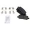 Front & Rear Semi-Metallic Brake Pad Kit