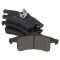 Front & Rear Semi-Metallic Brake Pad Kit