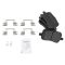 Front & Rear Semi-Metallic Brake Pad Kit