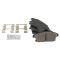 Front & Rear Ceramic Brake Pad Kit