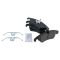 Front & Rear Ceramic Brake Pad Kit