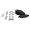 Front & Rear Semi-Metallic Brake Pad Kit