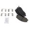 Front & Rear Ceramic Brake Pad Kit