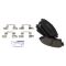 Front & Rear Ceramic Brake Pad Kit