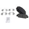 Front & Rear Ceramic Brake Pad Kit