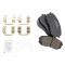 Front & Rear Ceramic Brake Pad Kit