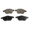 Front & Rear Semi-Metallic Brake Pad Kit