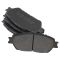 Front & Rear Semi-Metallic Brake Pad Kit