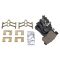 Front & Rear Ceramic Brake Pad Kit