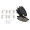 Front & Rear Ceramic Brake Pad Kit