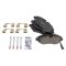 Front & Rear Ceramic Brake Pad Kit