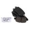 Front & Rear Ceramic Brake Pad Kit