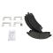 Front & Rear Ceramic Brake Pad Kit