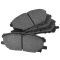 Front & Rear Semi-Metallic Brake Pad Kit