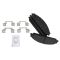 Front & Rear Semi-Metallic Brake Pad Kit