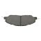 Front & Rear Ceramic Brake Pad Kit