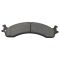 Front & Rear Ceramic Brake Pad Kit