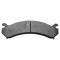 Front & Rear Semi-Metallic Brake Pad Kit