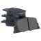 Front & Rear Semi-Metallic Brake Pad Kit