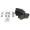 Front & Rear Semi-Metallic Brake Pad Kit