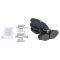 Front & Rear Semi-Metallic Brake Pad Kit