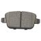 Front & Rear Ceramic Brake Pad Kit