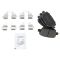 Front & Rear Ceramic Brake Pad Kit