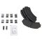 Front & Rear Semi-Metallic Brake Pad Kit