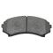 Front & Rear Semi-Metallic Brake Pad Kit