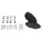 Front & Rear Semi-Metallic Brake Pad Kit