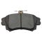 Front & Rear Ceramic Brake Pad Kit