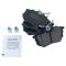 Front & Rear Ceramic Brake Pad Kit