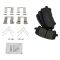 Front & Rear Ceramic Brake Pad Kit