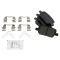 Front & Rear Ceramic Brake Pad Kit