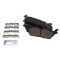 Front & Rear Ceramic Brake Pad Kit