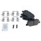 Front & Rear Ceramic Brake Pad Kit