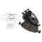 Front & Rear Ceramic Brake Pad Kit