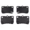 Front & Rear Semi-Metallic Brake Pad Kit