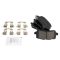 Front & Rear Ceramic Brake Pad Kit