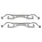 Front Ceramic Brake Kit with Calipers