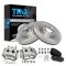 Brake Pad & Rotor Kit