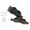 Front Ceramic Brake Kit with Calipers