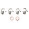 Front Metallic Brake Kit with Calipers