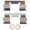 Front Metallic Brake Kit with Calipers
